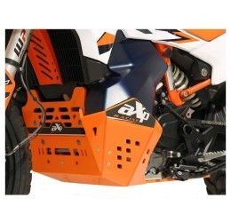 Paramotore ENDURO AXP Racing Adventure in PEHD 8mm arancione per KTM 890 Adventure 21-25 - (Protezione versione TOURING)