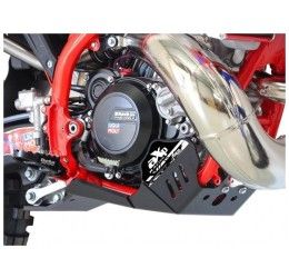 Paramotore ENDURO AXP Racing Xtrem in PEHD 8mm nero con protezione link per Beta RR 250 2025