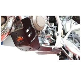 Paramotore ENDURO AXP Racing Xtrem in PEHD 8mm nero con protezione link per KTM 125 XC-W 17-19