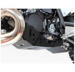 Paramotore ENDURO AXP Racing Xtrem in PEHD 8mm nero con protezione link per Husqvarna TE 250 i 2024