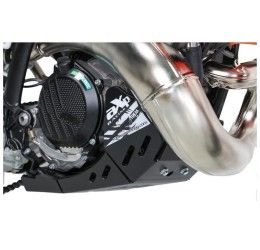 Paramotore ENDURO AXP Racing Xtrem in PEHD 8mm nero con protezione link per KTM 250 EXC TBI 2024