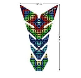 Paraserbatoio Puig modello coloury rosso - cod. 3675r - protegge la moto da graffi e raggi uv.