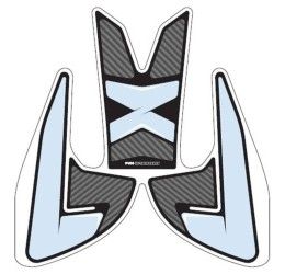 Adesivo protezione serbatoio carburante Puig per Yamaha XSR 700 X Tribute 19-20 colore carbon look