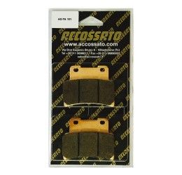 Pastiglie freno anteriori Accossato per Aprilia Shiver 900 18-19 - Mescola OR organica AGPA101OR