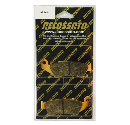 Pastiglie freno anteriori Accossato per Beta RR 350 12-14 - Mescola STMX sinterizzata Off-Road AGPA51STMX