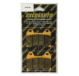 Pastiglie freno anteriori Accossato per BMW F 800 ST 06-12 - Mescola ZXC sinterizzata Racing AGPA96ZXC