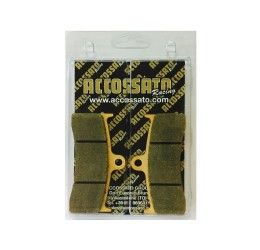 Pastiglie freno anteriori Accossato per Buell S1 1998 - Mescola EV1 Extreme Racing AGPA124EV1