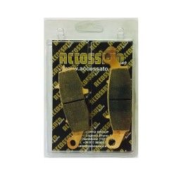 Pastiglie freno anteriori Accossato per Kawasaki ER6N 06-16 - Mescola OR organica AGPA94OR pinza destra