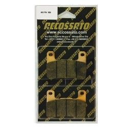 Pastiglie freno anteriori Accossato per Kawasaki Z 900 RS 18-21 - Mescola EV1 Extreme Racing AGPA109EV1