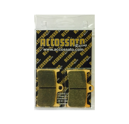 Pastiglie freno anteriori Accossato per Yamaha XJR 1300 99-19 - Mescola OR organica AGPA97OR