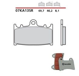 Pastiglie freno anteriori Brembo per Suzuki RGV gamma 250 vj22 90-95 - Mescola SR sinterizzata Strada/Pista 07KA13SR