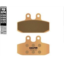 Pastiglie freno anteriori Galfer per Aprilia Leonardo 300 2004 - Mescola G1370 sinterizzata strada FD074G1370
