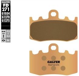 Pastiglie freno anteriori Galfer per bmw r 850 r roadster 2001 - Mescola G1370 sinterizzata strada FD271G1370