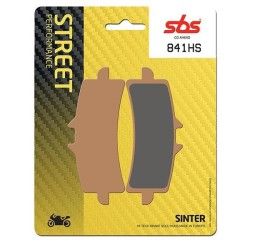 Pastiglie freno anteriori SBS per Aprilia RSV4 1000 R Factory 09-10 - Mescola HS sinterizzata strada 841HS