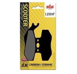 Pastiglie freno anteriori SBS per Aprilia RX 125 92-96 - Mescola HF ceramica strada 120HF