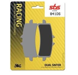 Pastiglie freno anteriori SBS per Ducati Panigale V4 R 19-24 - Mescola DS-1 sinterizzata pista Dual Sinter 841DS-1