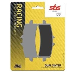 Pastiglie freno anteriori SBS per Honda CB 1100 RS ABS 17-19 - Mescola DS-1 sinterizzata pista Dual Sinter 947DS-1