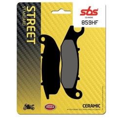 Pastiglie freno anteriori SBS per Honda CRF L 300 ABS 21-24 - Mescola HF ceramica strada 859HF (Pinza sinistra)