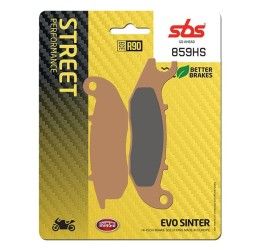 Pastiglie freno anteriori SBS per Honda CRF L 300 ABS 21-24 - Mescola HS sinterizzata strada 859HS (Pinza sinistra)