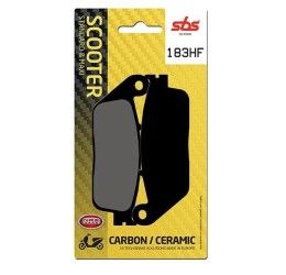 Pastiglie freno anteriori SBS per Honda NSS 125 Forza 15-17 - Mescola HF ceramica strada 183HF Pinza destra