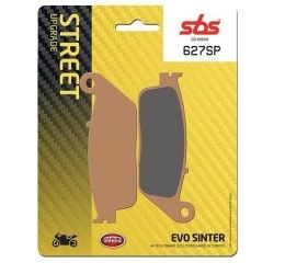Pastiglie freno anteriori SBS per Voge Valico 525 DSX 23-25 - Mescola SP-EVO sinterizzata strada 627SP (ULTIMO PEZZO DISPONIBILE)