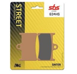 Pastiglie freno anteriori SBS per Yamaha R7 22-25 - Mescola HS sinterizzata strada 634HS