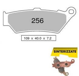 Pastiglie freno anteriori Trofeo by Ognibene per Aprilia Tuareg 660 21-25 - Mescola Sinterizzata 01 43025601