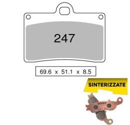 Pastiglie freno anteriori Trofeo by Ognibene per Ducati Monster 900 93-99 - Mescola Sinterizzata 01 43024701