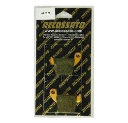 Pastiglie freno posteriori Accossato per Honda CRF 250 R 04-09 - Mescola STMX sinterizzata Off-Road AGPP72STMX