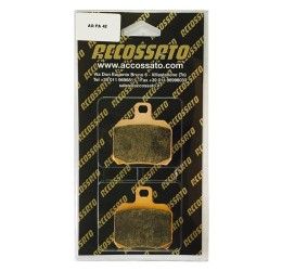 Pastiglie freno posteriori Accossato per Moto Guzzi Breva 750 03-09 - Mescola ST sinterizzata Strada AGPA42ST