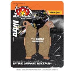 Pastiglie freno posteriori Moto Master Nitro Sport per Husqvarna TE 570 01-04 - Mescola sinterizzata offroad