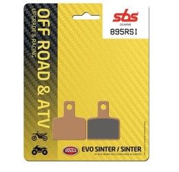 Pastiglie freno posteriori SBS per Beta EVO 300 4T 09-24 - Mescola RSI sinterizzata Off-road 895RSI