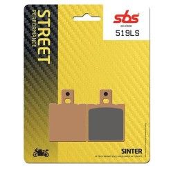 Pastiglie freno posteriori SBS per Ducati Monster S4 01-02 - Mescola LS sinterizzata strada 519LS