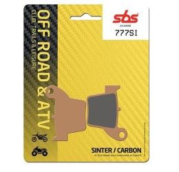 Pastiglie freno posteriori SBS per HM CRM 125 R 05-08 - Mescola SI sinterizzata Off-road 777SI