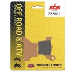 Pastiglie freno posteriori SBS per Honda CRF 450 RX 17-25 - Mescola RSI sinterizzata Off-road 777RSI
