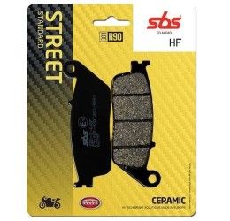 Pastiglie freno posteriori SBS per Honda INTEGRA 750 14-19 - Mescola HF ceramica strada 881HF