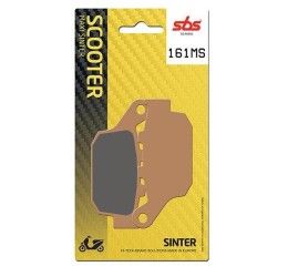 Pastiglie freno posteriori SBS per Honda XL 700 V Transalp 08-13 - Mescola MS Sinterizzata Scooter 161MS
