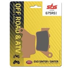 Pastiglie freno posteriori SBS per KTM 125 EXC 98-03 - Mescola RSI sinterizzata Off-road 675RSI