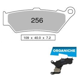 Pastiglie freno posteriori Trofeo by Ognibene per BMW R 1200 RS 15-18 - Mescola Organica 00 43025600