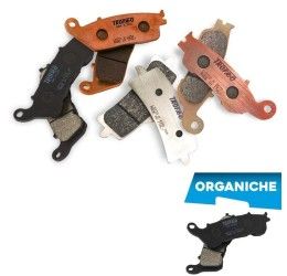 Pastiglie freno stazionamento Trofeo by Ognibene per Gilera GP 800 07-11 - Mescola Organica 00 43019100