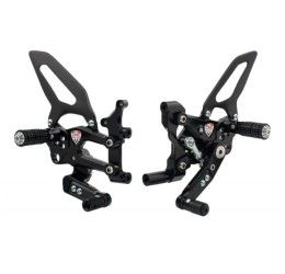 Pedane arretrate CNC Racing per Ducati 1299 Panigale 15-17