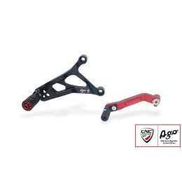 Pedane arretrate CNC Racing per mv agusta f3 800 r e5 23-24 Giacomo Agostini Limited Edition