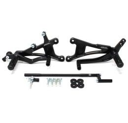 Pedane arretrate Valtermoto tipo 1 Yamaha R1 02-03