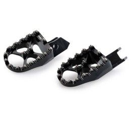 Pedane poggiapiedi OFF-ROAD Puig per Honda Africa Twin CRF 1100 L 20-25 colore nero