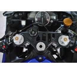 Piastra superiore alleggerita Melotti Racing per Yamaha R6 06-16