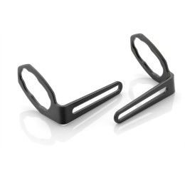 Piastrine frecce OEM su porta targa FOX Rizoma per Kawasaki ZX-10R 21-25 colore Black