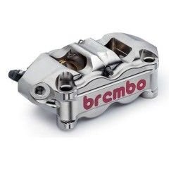 Pinza freno DX Brembo Racing CNC P4 34/38 monoblocco radiale interasse 108mm (senza pastiglie, per dischi fascia frenante 30mm)