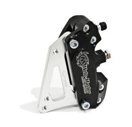 Pinza freno Moto Master Supermoto Racing per Husqvarna TE 125 12-16 CNC ricavata dal pieno con adattatore da 320mm e pastiglie freno incluse