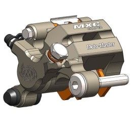 Pinza freno posteriore Moto Master MXC per Beta RR 400 05-15 CNC ricavata dal pieno con pastiglie freno incluse