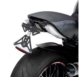 Portatarga Barracuda per Ducati Diavel 1200 10-18 regolabile